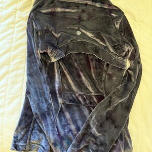 lululemon athletica Velvet Utility Jacket in Black and Purple